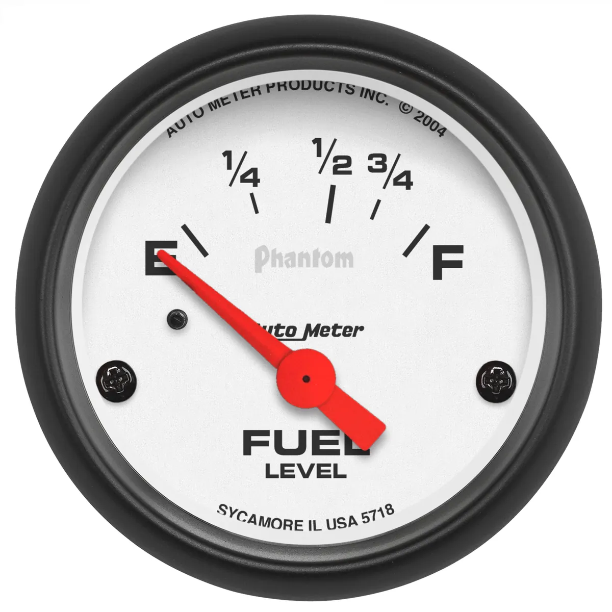 Gauge, Fuel Level, 2 1/16", 16OE to 158OF, Elec, Phantom product image