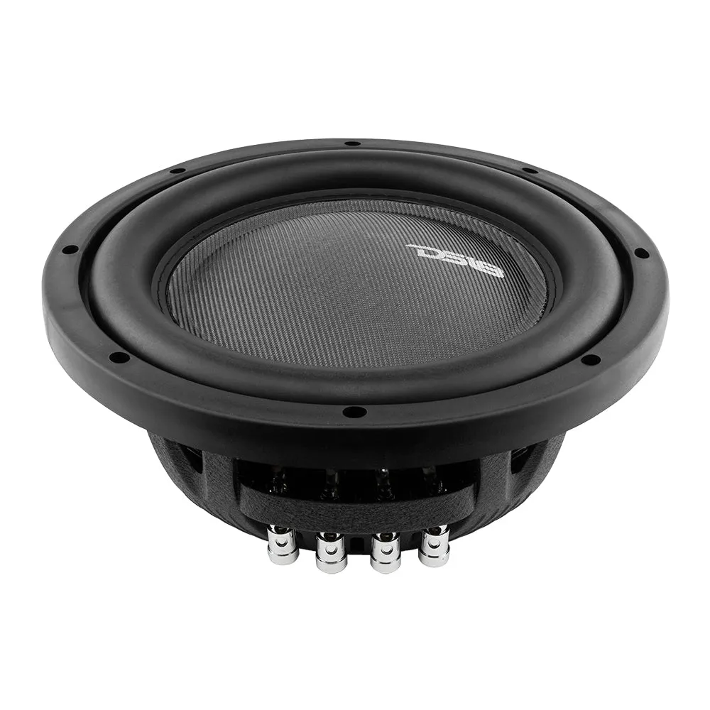 IXS Shallow-Mount 10" Fiber Glass Subwoofer 600 Watts Rms DVC 4-Ohm product image