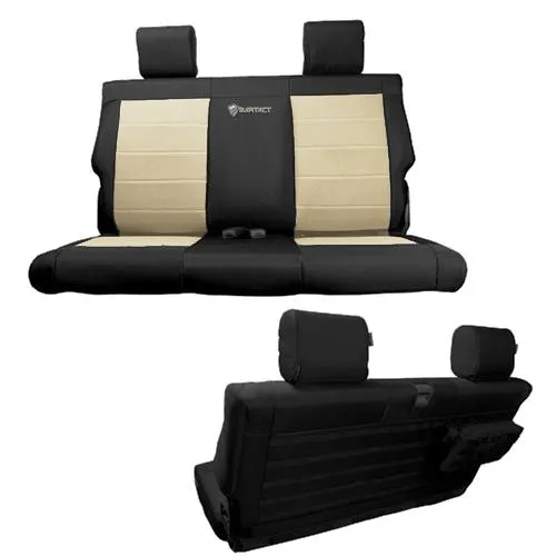Rear Bench Tactical Seat Cover for Jeep® Wrangler JK 2013-18 2 Door w/ MOLLE | Bartact® product image