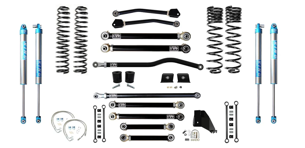 Evo Manufacturing Enforcer Overland 4.5in Lift Stage 4 Plus w/EVO Spec 2.5 King Shocks - JT product image