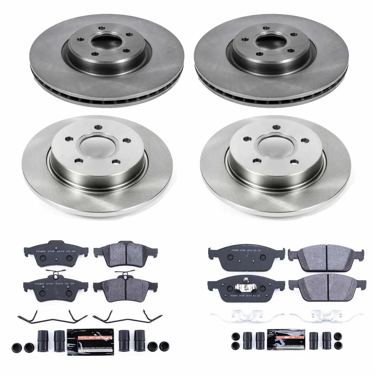 Track Day Spec Kit-Stage 2 Kit For Spec Racing Series/Advanced Track Day Enthusiasts: Rotors And Pads-For Use W/Race Tires product image