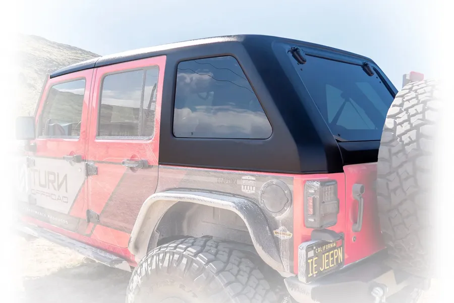 Fastback Hard Top for Jeep Wrangler JK Unlimited 4-Door product image