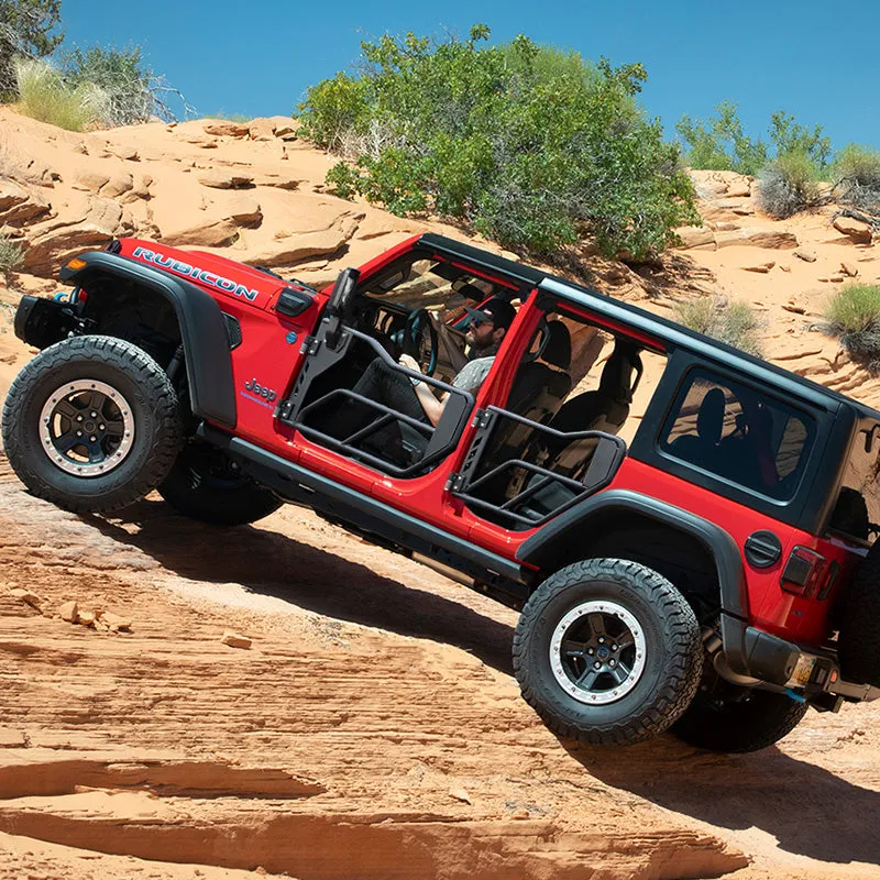 Jeep Tube Doors with Side View Mirror for 2018-2026 Wrangler JL JLU & Gladiator JT | Tough Style product image