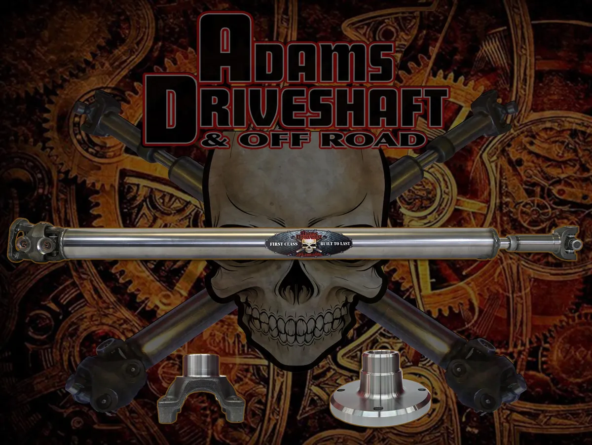 Adams Driveshaft JT Gladiator Rear 2 Piece 1350 cv Driveshaft product image