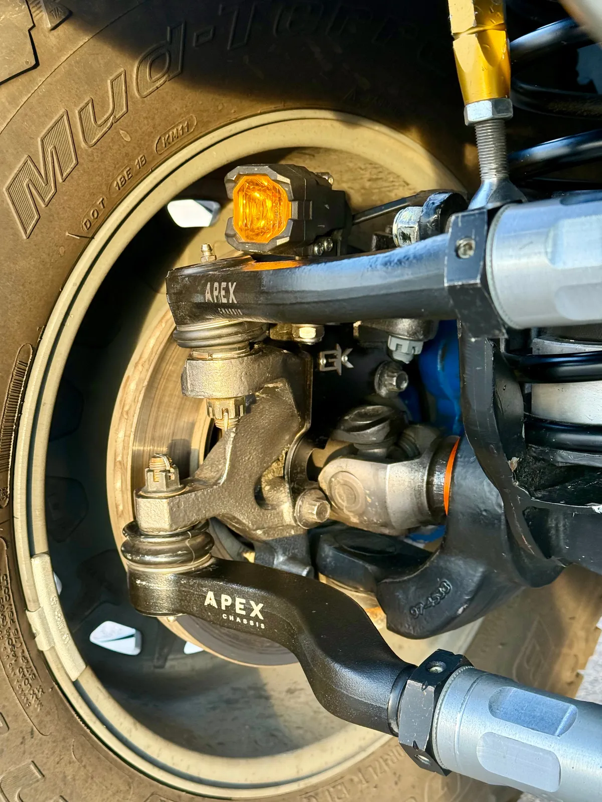 Jeep WJ Grand Cherokee Steerable Knuckle Pod Light Mounts (1999-2004) product image