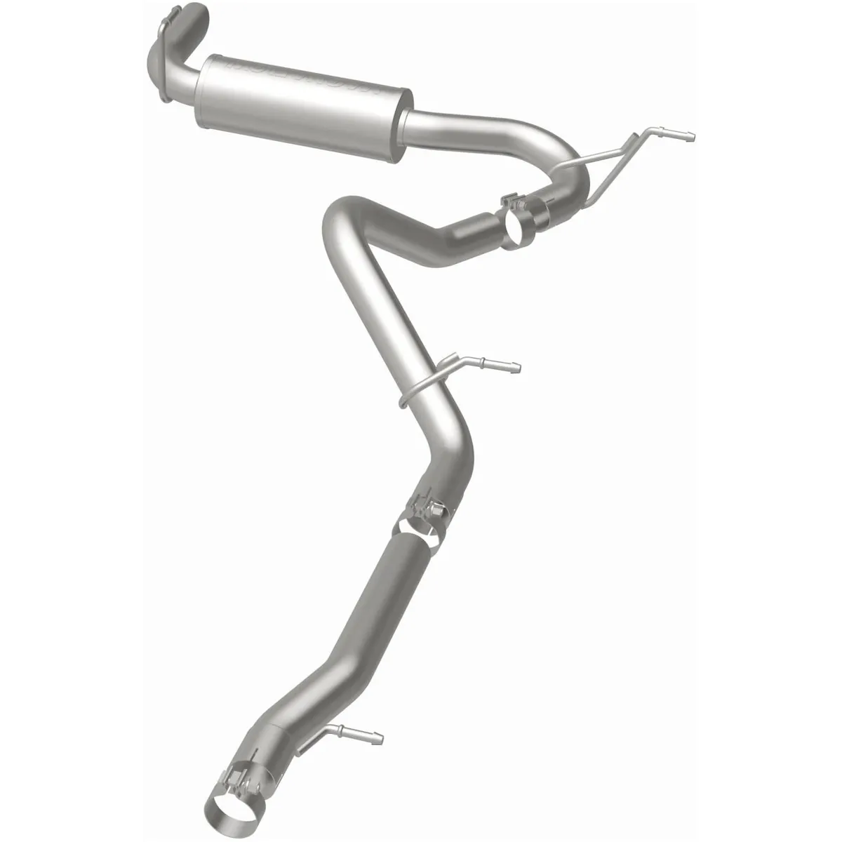 MagnaFlow 2018 Jeep Wrangler JK 3.6L | 2012-2017 Jeep Wrangler 3.6L Competition Series Cat-Back Performance Exhaust System 15118 product image