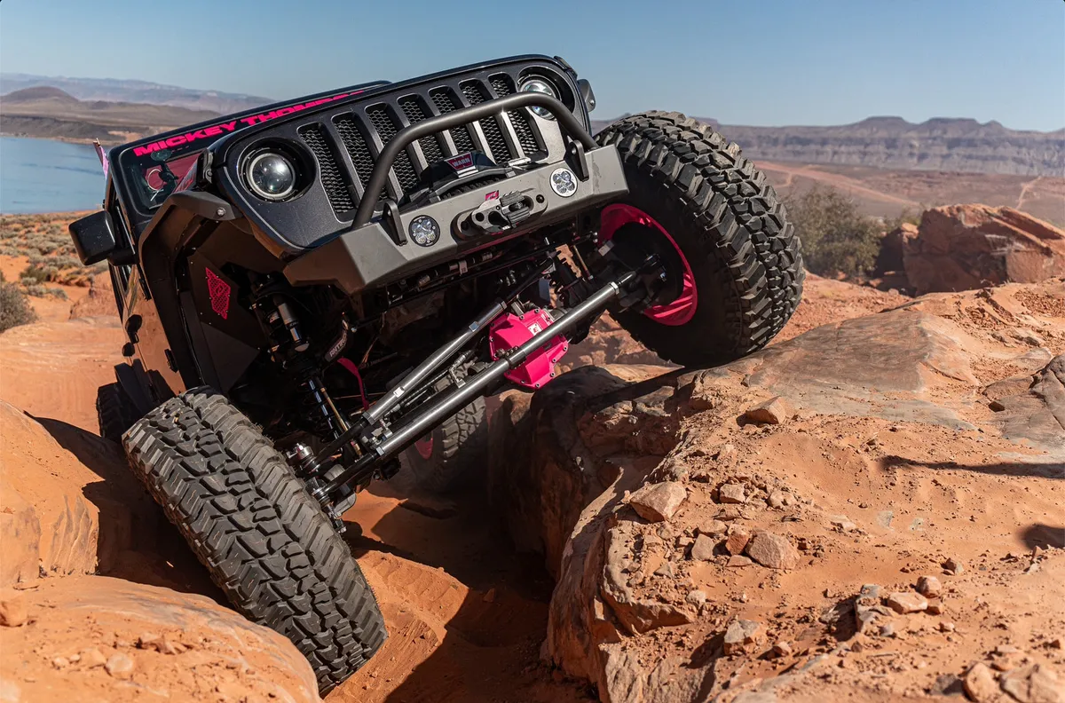 Motobilt Crusher HD Front Bumper w/ Tube Bull Bar - Bare - JT/JL product image