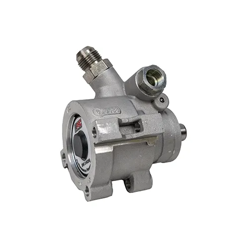 Hi Flow TC Type Pump w/ #6 jic male pressure fitting # 10 jic return/ drilled mount holes product image