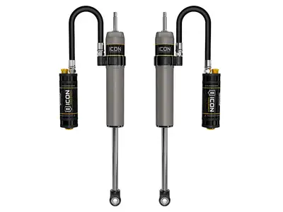 ICON Vehicle Dynamics ICON 2022-2026 Toyota Tundra, 3-3.5" Lift, Rear, V.S. 2.5 Aluminum Series Shock Absorbers, Remote Reservoir w/ CDCV, Pair