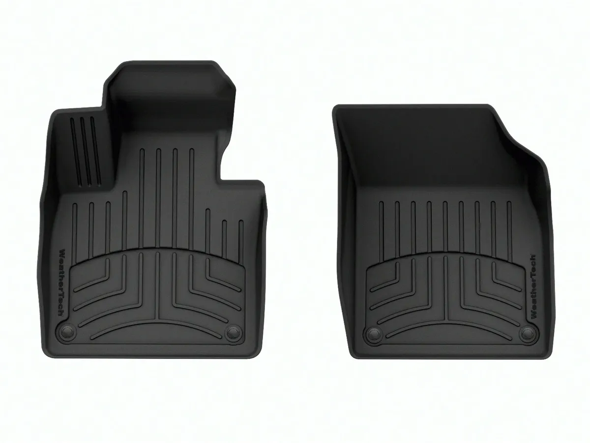 Weathertech 2016 - 2023 Volvo XC90XC90 Recharge Front FloorLiner HP Black Plug-In Hybrid