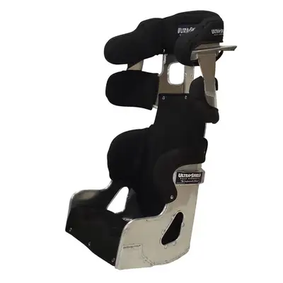 Ultrashield Seat 15.5in TC1 Sprint 10 Deg W/Black Cover