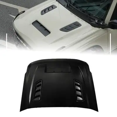 LED Factory Mart Unpainted Steel Vented Ford Bronco Hood