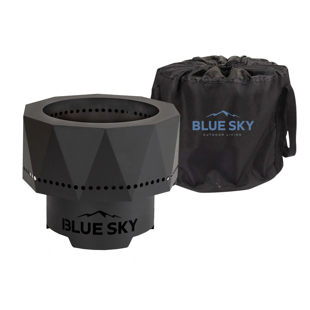 The Ridge Portable High Efficiency Pellet Fire Pit Black product image