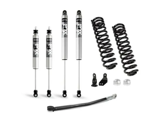 Cognito 2-inch Performance Leveling Kit with Fox PS 2.0 IFP Shocks for 2017-2024 Ford Super Duty F-450 Trucks product image