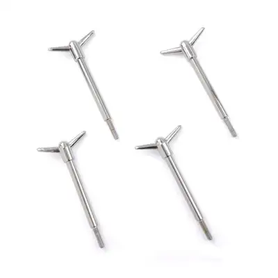 Racing Power Company Wing Nut 3 1/2In X 1/4- 20 (4)