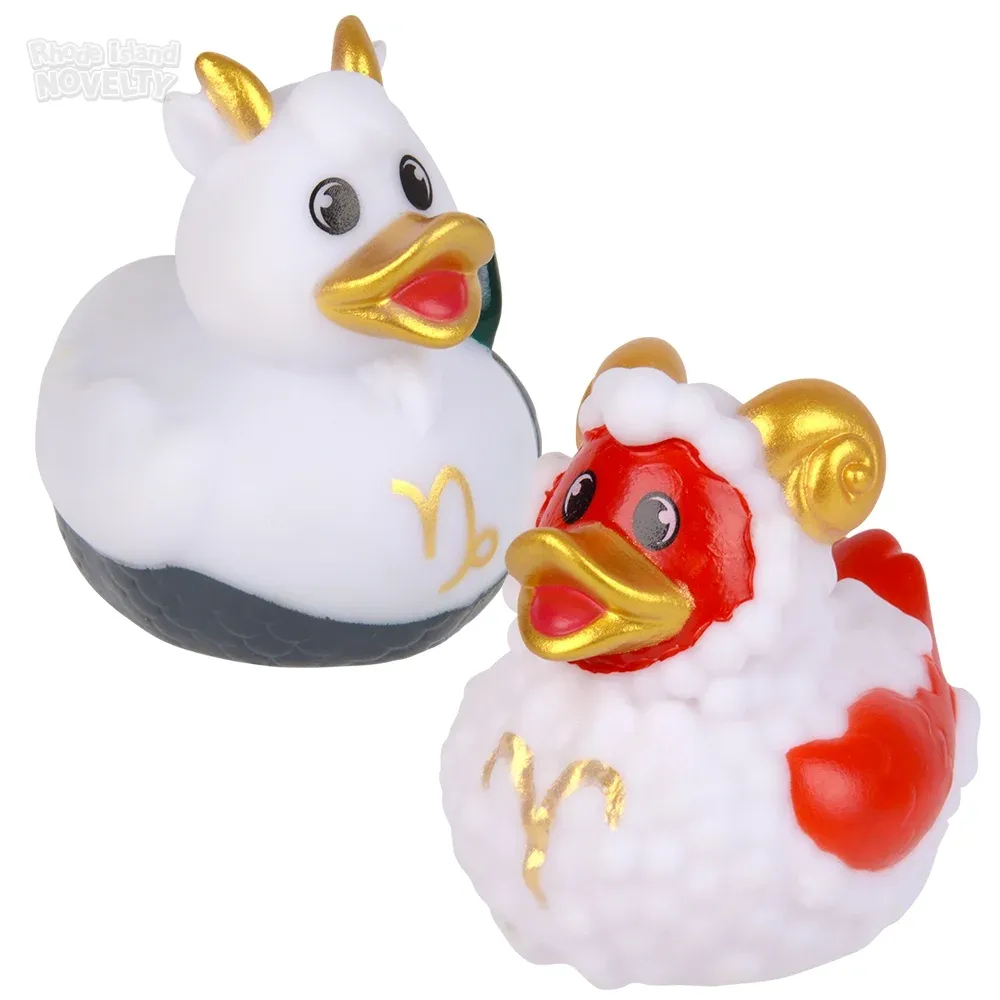 2\" Zodiac Rubber Ducky Assortment 100ct product image