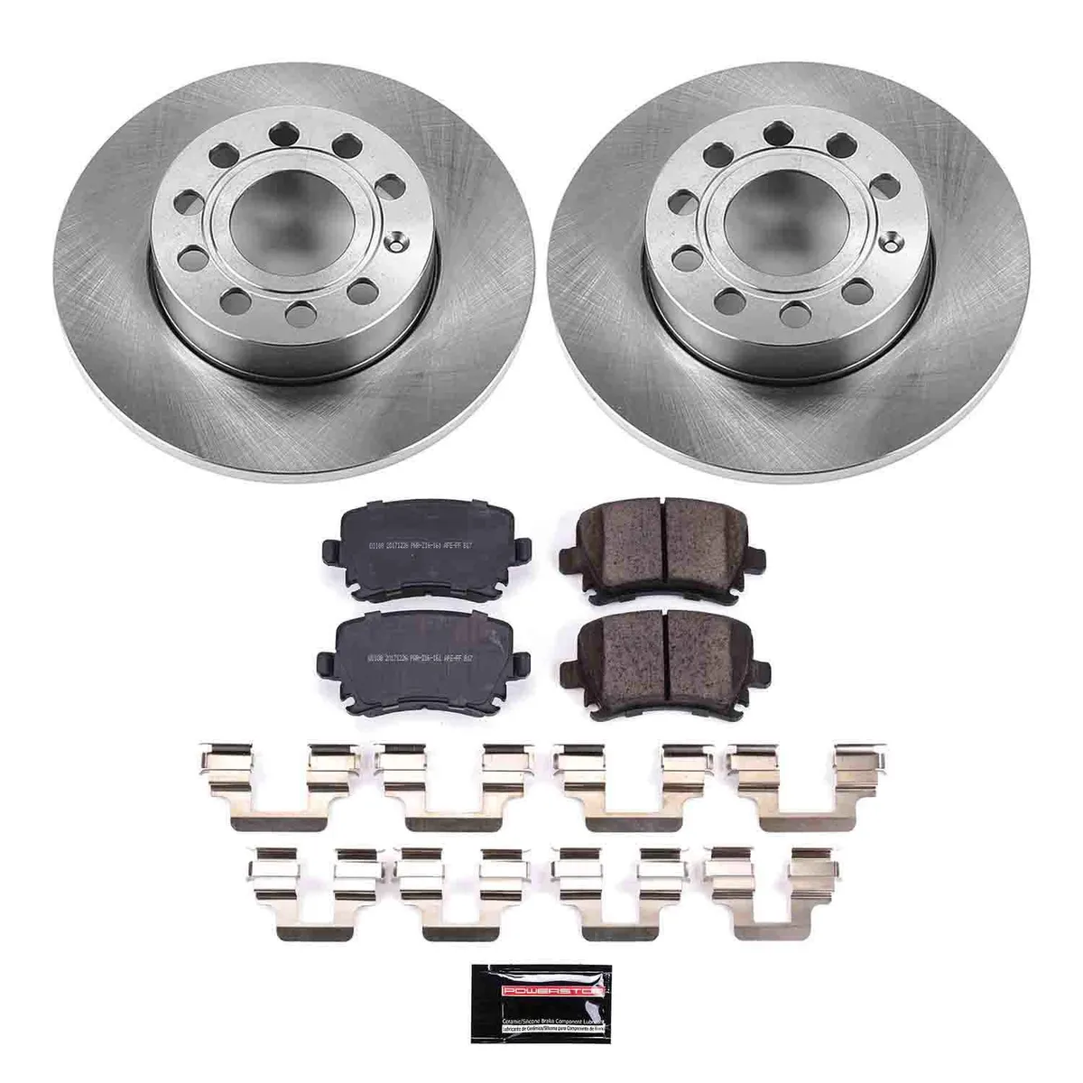 Autospecialty Brake Kit Rear 2008 Audi a3 2005-2010 vw Jetta 2006-2010 vw Rabbit product image