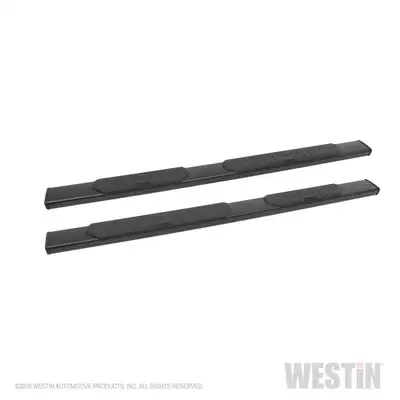 Westin R5 Nerf Step Bars Black F-150 SuperCrew 2015-2019 F-250350 Crew Cab 2017-2019