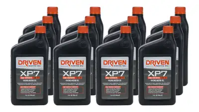 Driven Racing Oil XP7 10w40 Semi-Synthetic Oil Case 12 x 1 Quart