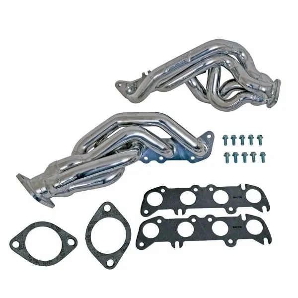 Ford Mustang GT 1-3/4 Shorty Exhaust Headers Polished Silver Ceramic 11-14 product image