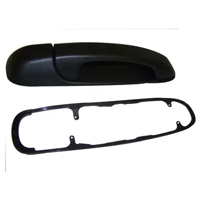 Crown Automotive Jeep Replacement 1999-2004 Grand Cherokee WJ WJ Laredo model (US); Front Right; w/o Cylinder; Black Textured 2002-2004 Grand Cherokee WG WG Laredo model (Europe); Front Right; w/o Cylinder; Black Textured