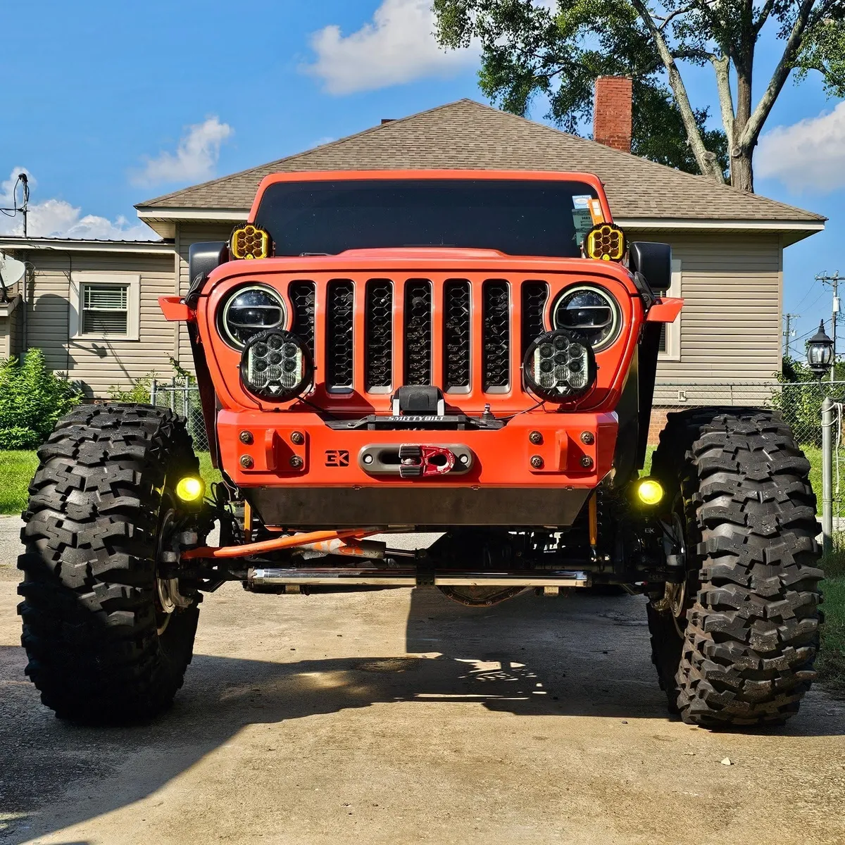 Gauntlet Front Bumper w/Winch Plate for Jeep JL/JT (2018-2024) product image