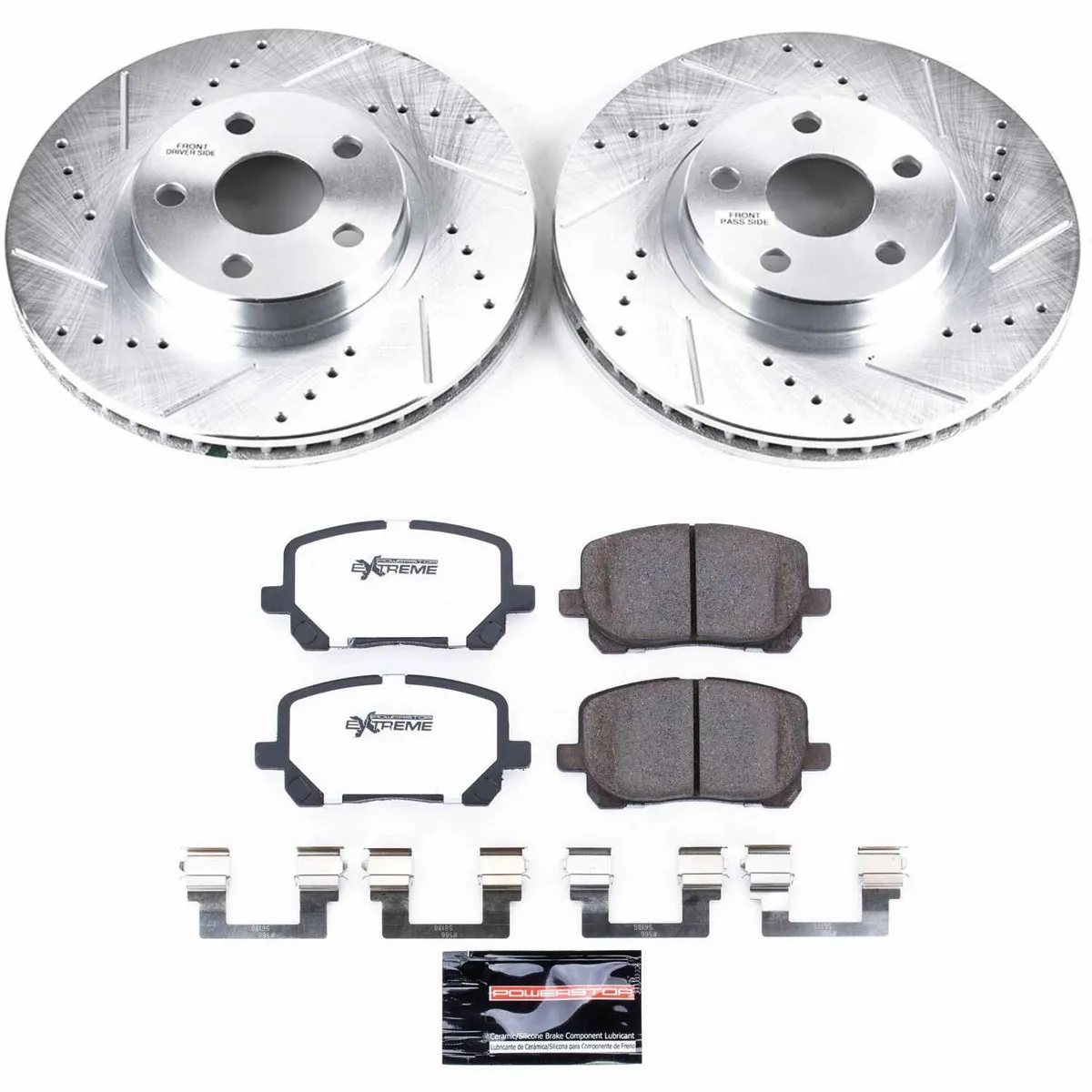 Z26 Street Brake Kit Front 2003-2008 Pontiac Vibe 2003-2008 Toyota Corolla 2003-2008 Toyota Matrix product image