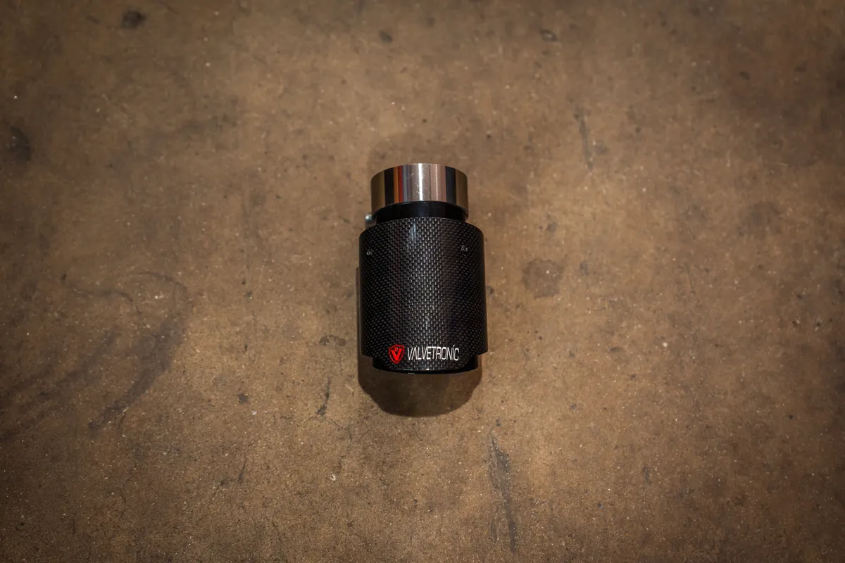 Universal Exhaust Tips 3.0 Inch T304 Stainless Steel Black Valvetronic Designs product image