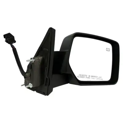 Crown Automotive Jeep Replacement Crown Automotive Jeep Replacement 5155462AG Right Power, Heated, Manual Folding Mirror for 2007-15 Jeep MK Patriot, Black