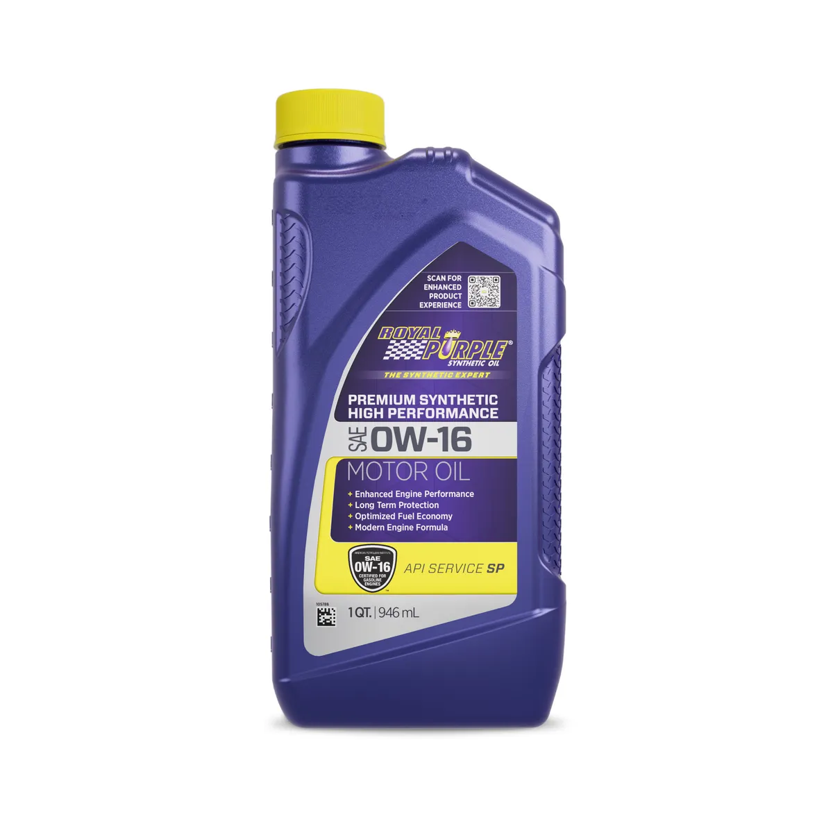 Royal Purple High Performance SAE 0w16 1 Quart Bottle
