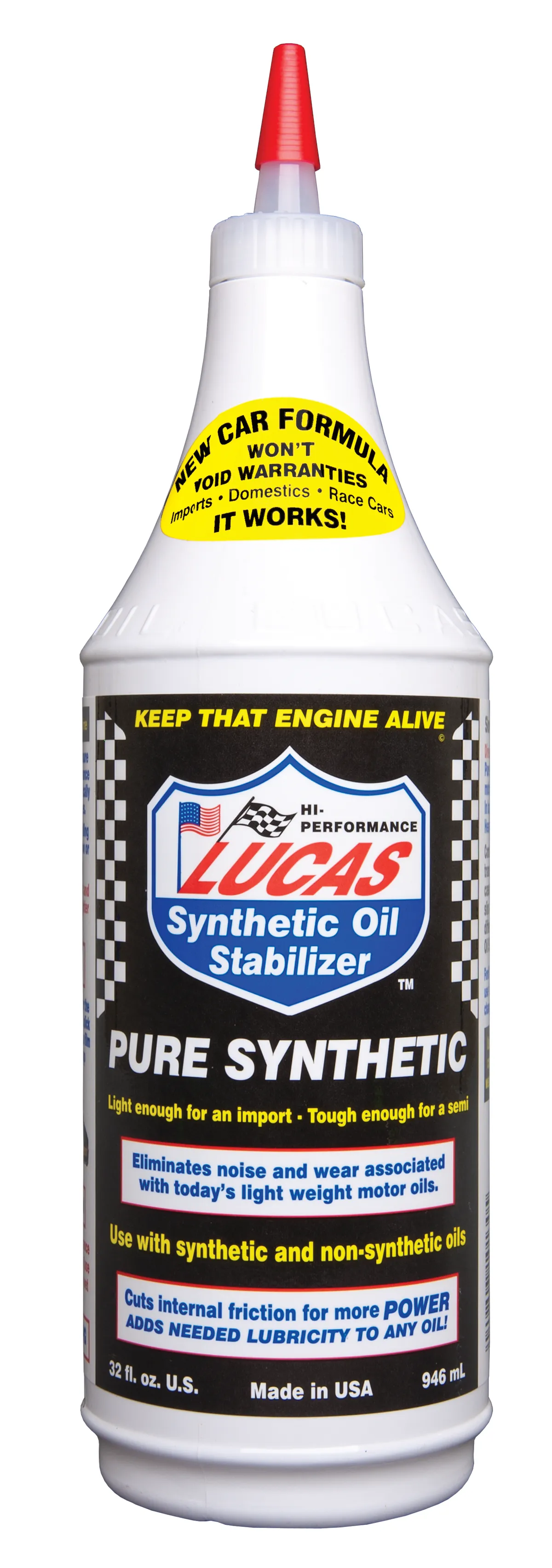 Lucas Oil Products 10130 Synthetic Heavy Duty Oil Stabilizer product image