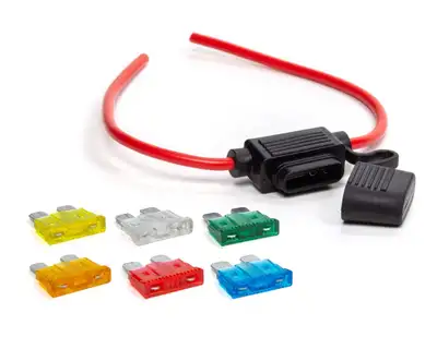 Quickcar Racing In-Line ATC Fuse Holder 12 Gauge