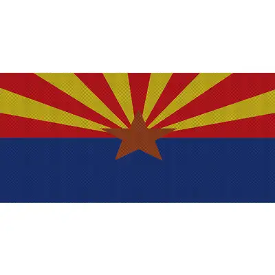 Under The Sun Inserts Arizona State Flag