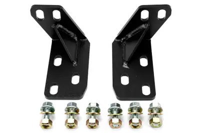 Rock Hard 4X4 Rock Hard 4x4 Rear Bumper Frame Brace Kit Black - LJ/TJ