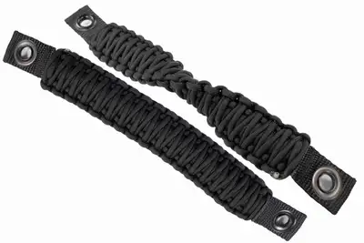 Fishbone Offroad Fishbone Offroad Black Paracord Door Handles for 1997-2006 Jeep Wrangler FB55285