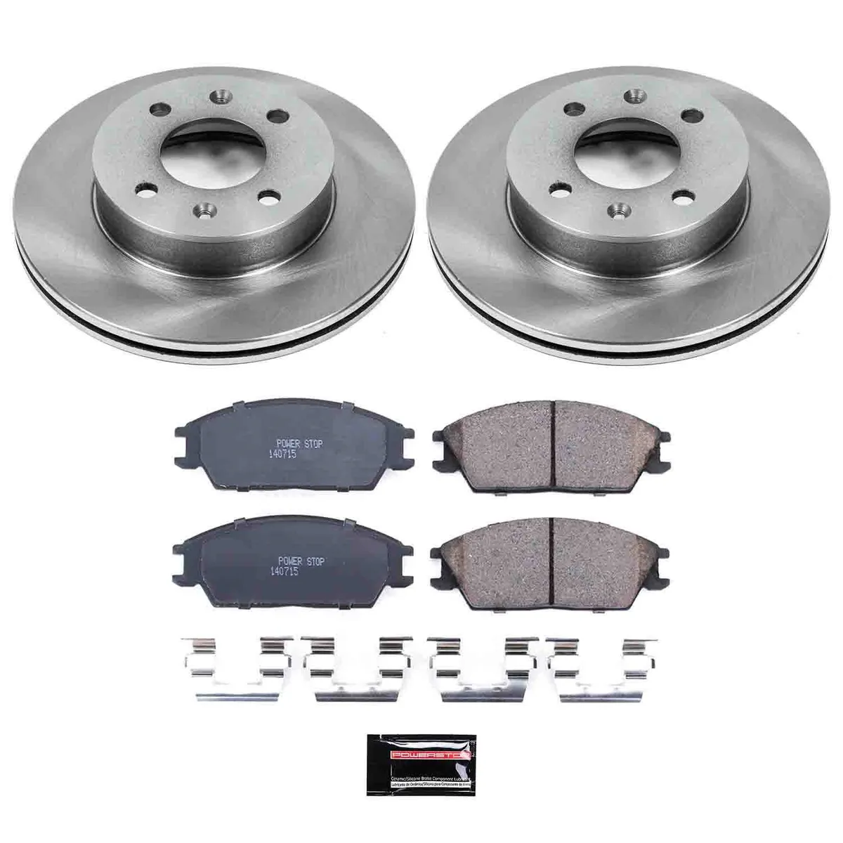 Z17 Direct Replacement Kit: Rotors; Ceramic Pads W/Hardware product image
