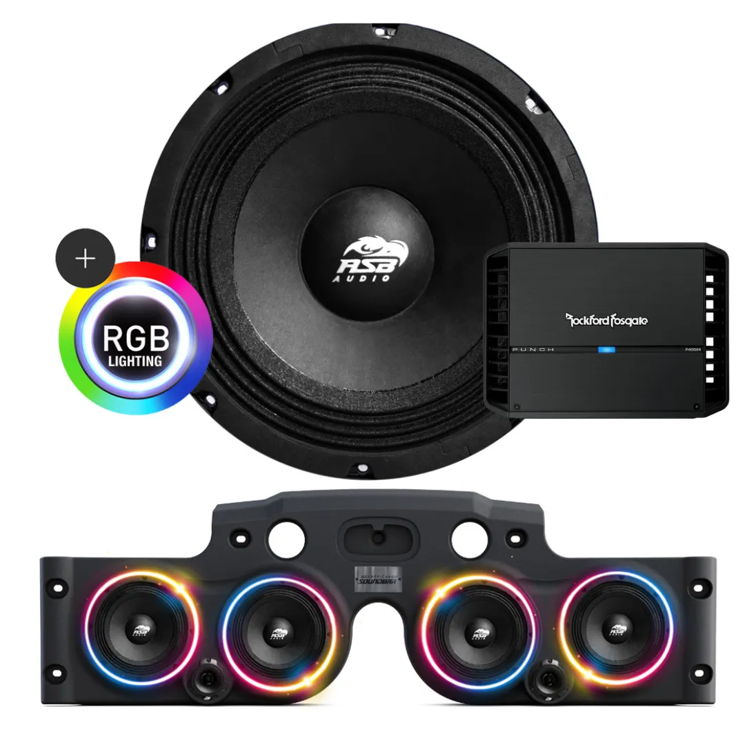 JK/JKU American SoundBar Package (Grey) product image