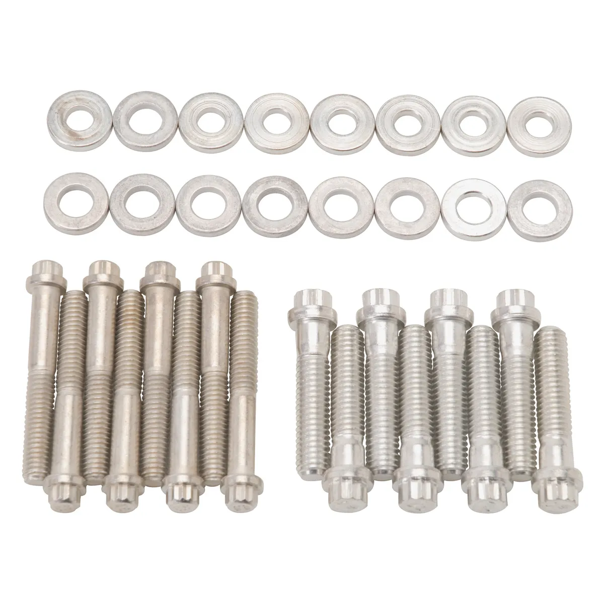 Edelbrock 8529 Intake Manifold Bolt Set For Ford 302 E-Boss & 351 E-Boss Edelbrock Manifolds product image