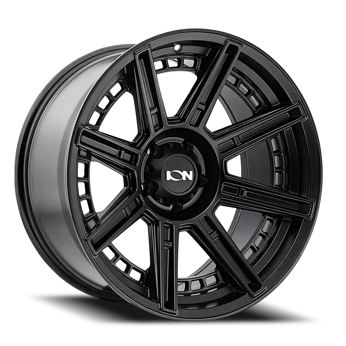 Cast Aluminum Wheels 149 MB 20x9 Matte Black 8 On 165.1 Bolt Pattern -12 Offset ION Wheels product image