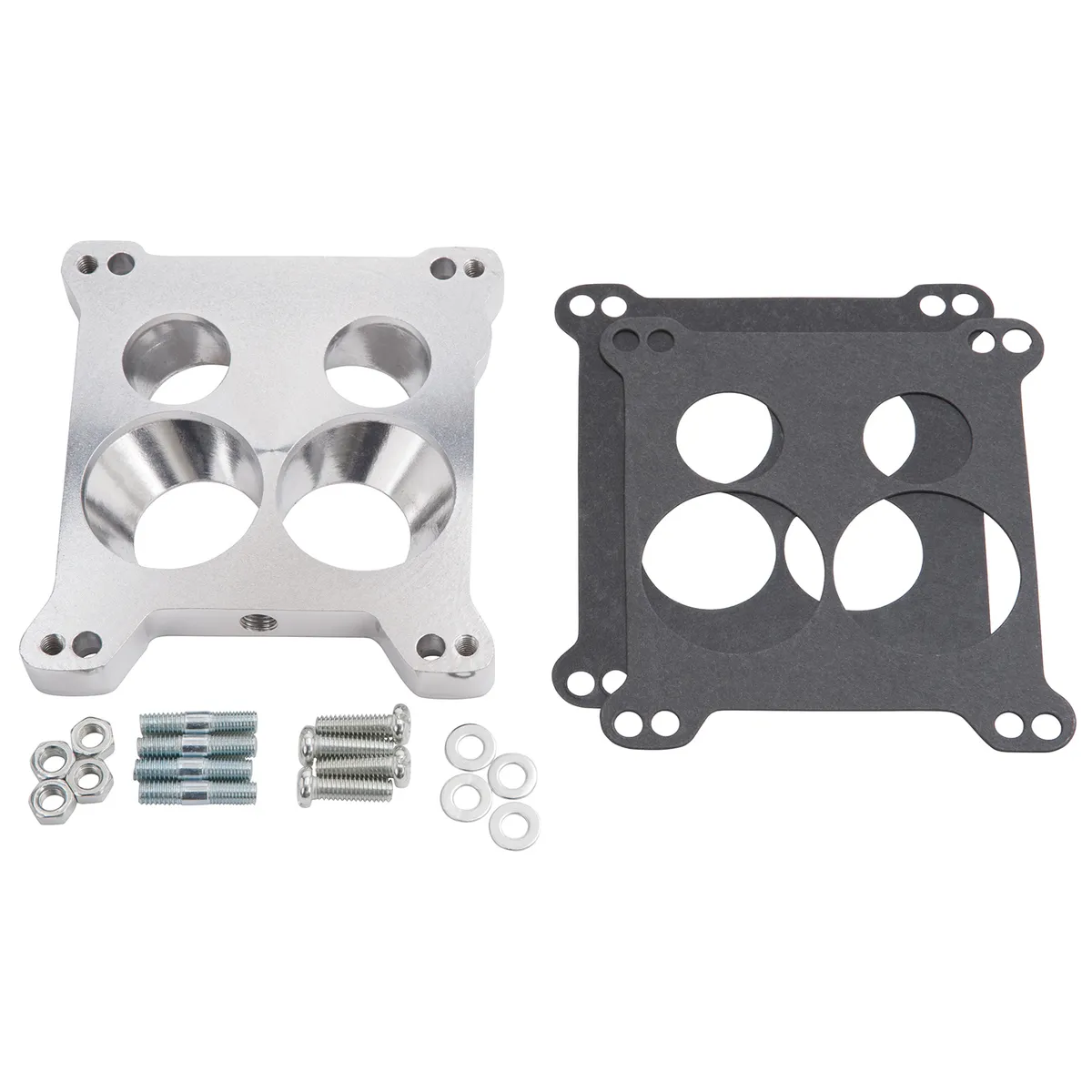 Edelbrock 2696 Carb Adapter for 4150 Square-Bore to Stock Quadrajet & Thermo-Quad Spread-Bore product image