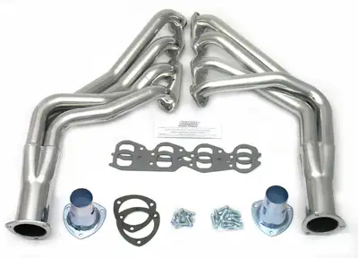 Patriot Exhaust Patriot Long Tube Header 67-9 Camaro 68-74 Nova 396-502 BBC 2" Primary 3 1/2" Collector Silver Ceramic Coated H8062-1