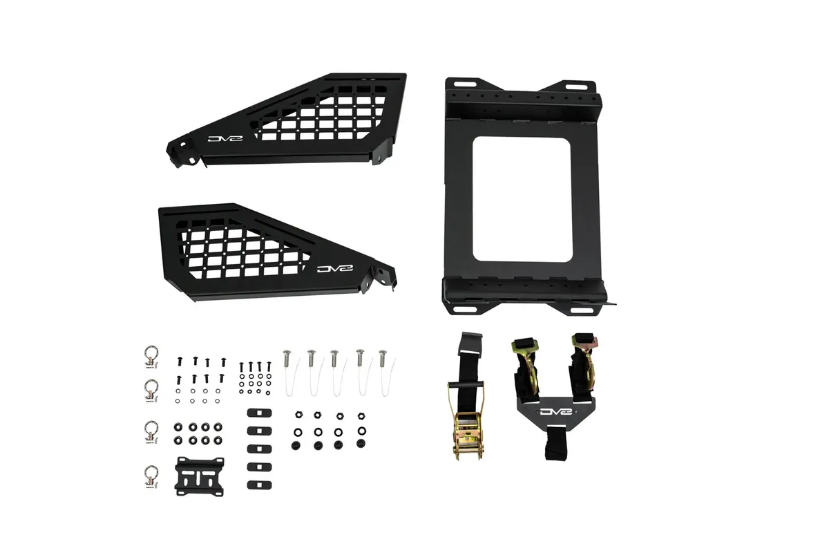 Universal Truck Bed Tire Carrier & Accessory Mountblack product image