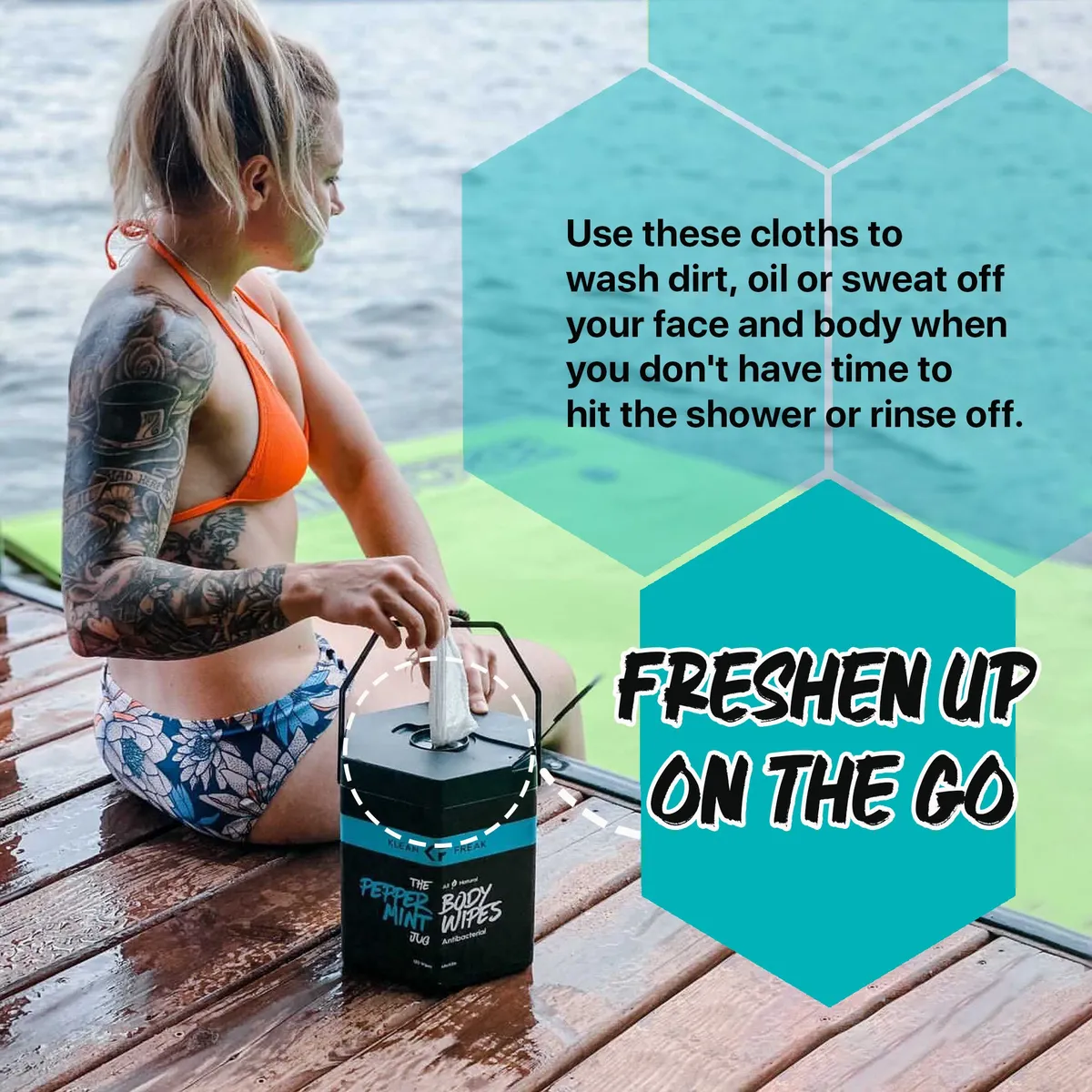 Klean Freak The Jug Body Wipes - Coconut product image