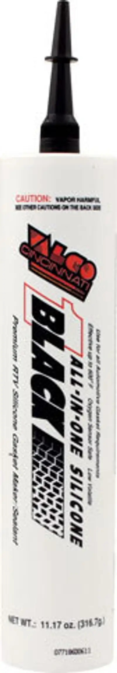 Valco Black Silicone 11.17oz Cartridge