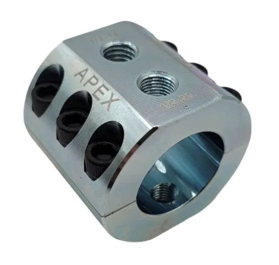 DC2.0-Z - Steering Stabilizer Clamp Silver Zinc, 2" ID, Universal product image