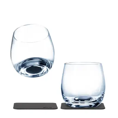SILWY MAGNET Magnetic crystal glasses WHISKY