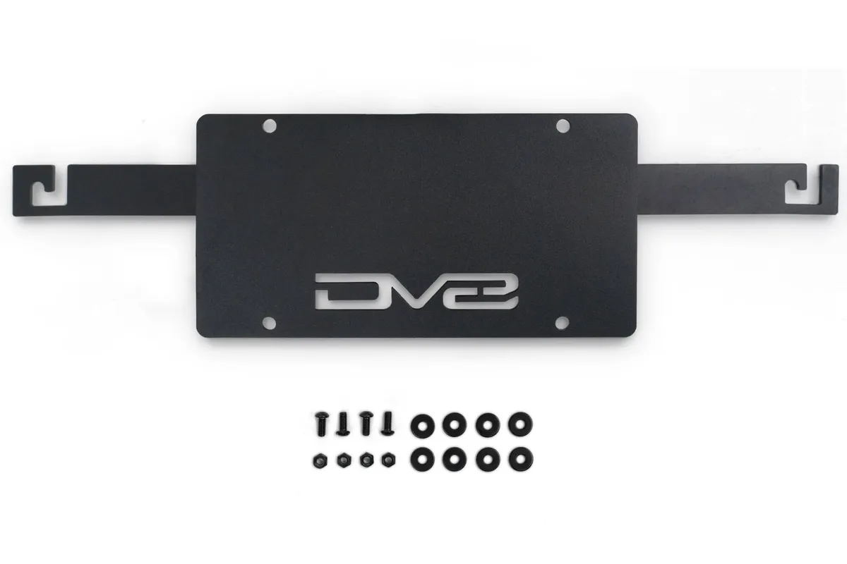 2021-2024 Ford Bronco DV8 Offroad Capable Bumper Front License Plate Mount product image