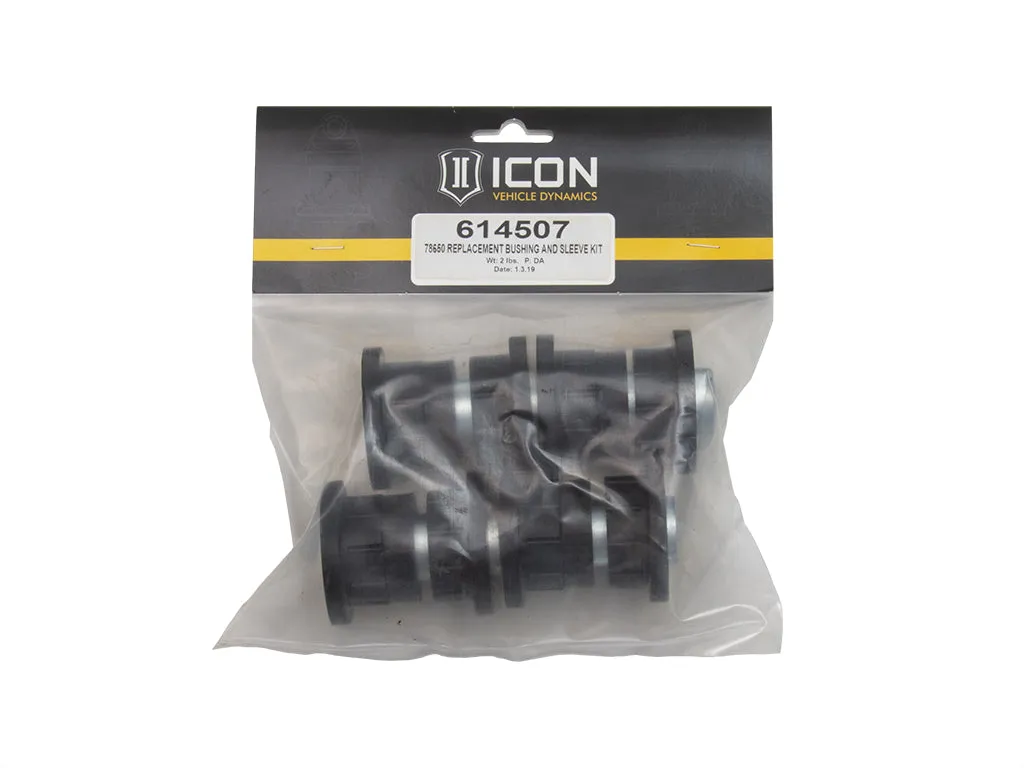 Bushing Kit For Colorado Upper C-Arms 78650 Uca Bushing And Sleeve Kit 15 up Colorado Tubular Uca product image