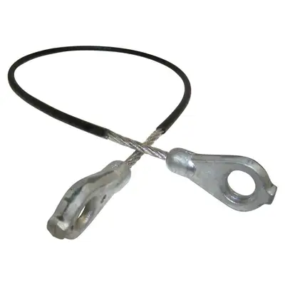 Crown Automotive Jeep Replacement Crown Automotive Jeep Replacement J5752617 Tailgate Cable for 1976-1986 CJ-7, CJ-8, 19.5 Long