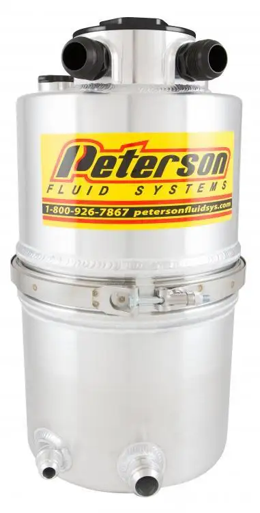 Peterson Fluid Dry Sump Tank DLM 5 Gal. With Filter